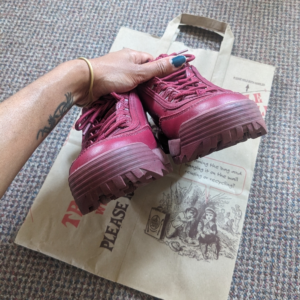 raspberry red filas - Picture 4 of 8